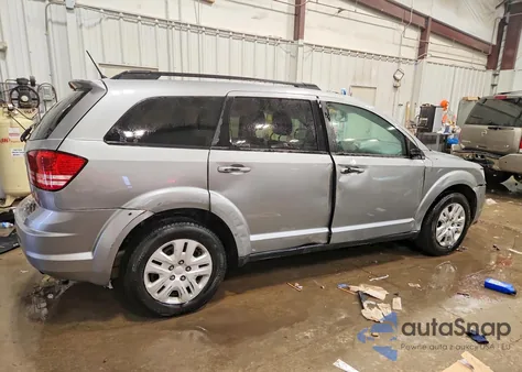 2017 Dodge Journey Se from USA, damaged, VIN 3C4PDCAB6HT702620